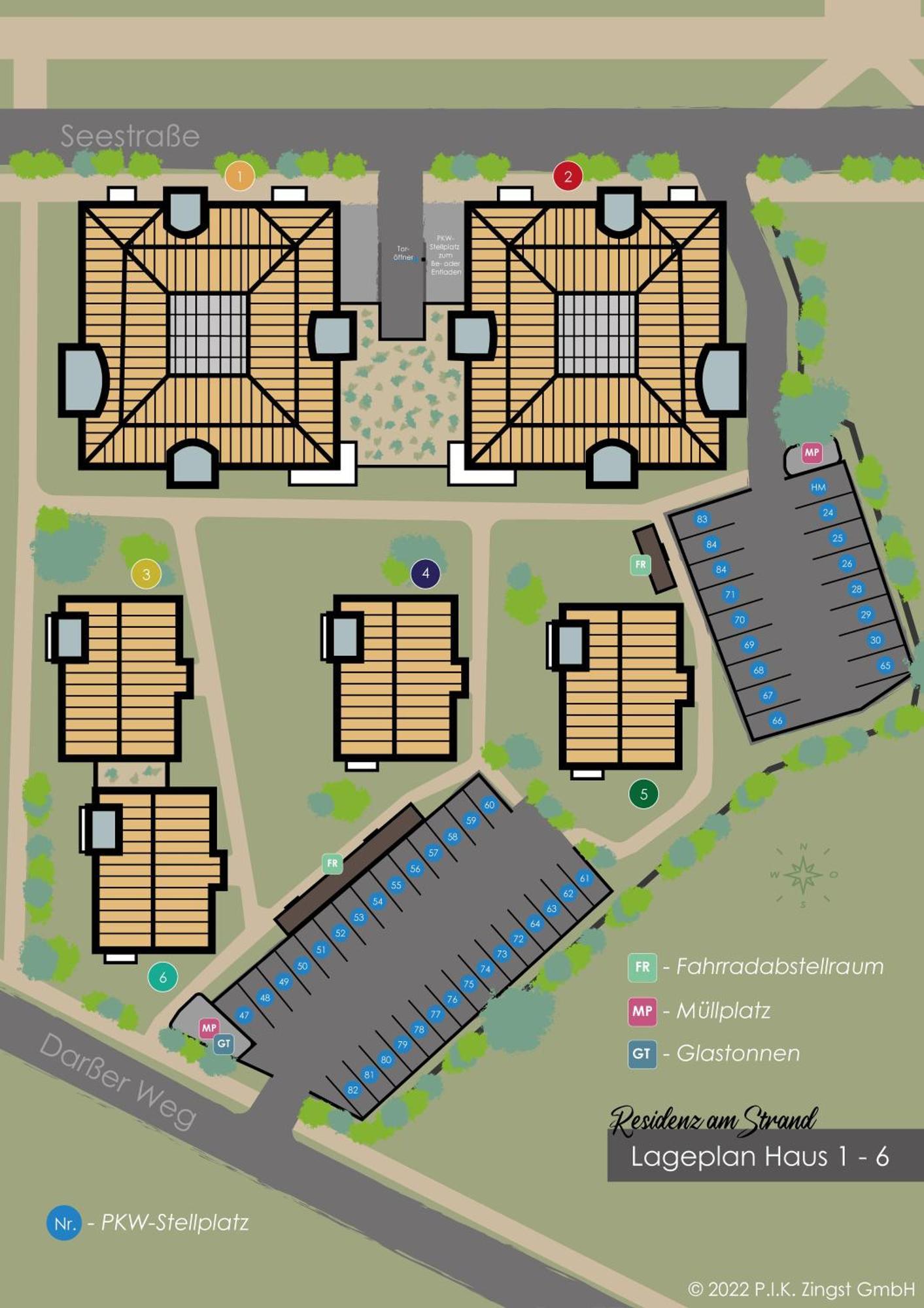 Residenz am Strand Wohnung 2-28 Ostseeheilbad Ostseeheilbad Zingst Exterior foto